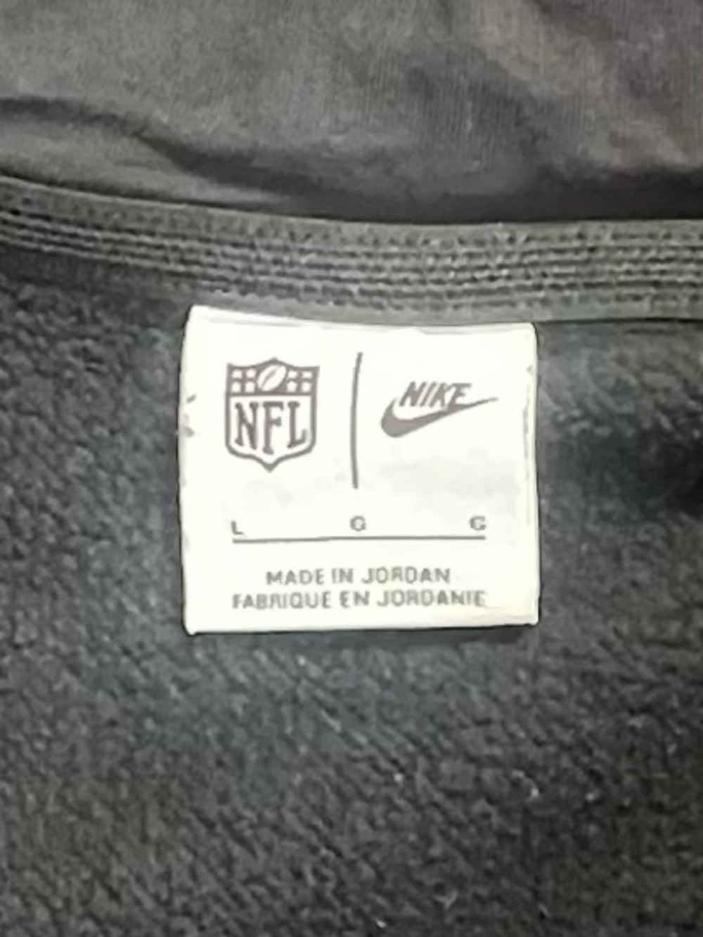 Nike Cincinnati Bengals full-zip performance hoodie size large mens - Picture 4 of 6
